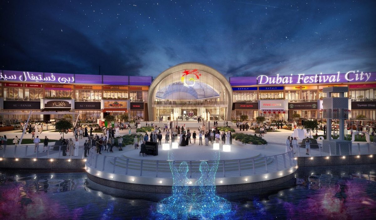 Dubai Festival City Mall — parking ramp waterproofing & structural repair